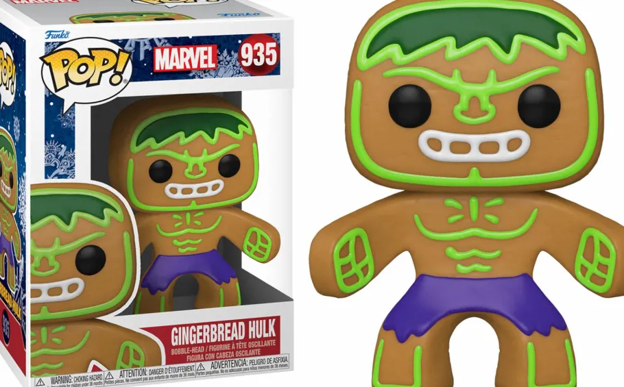 Standard Pop!>The Avengers Marvel: Holiday - Hulk Gingerbread Man Pop! Vinyl Figure