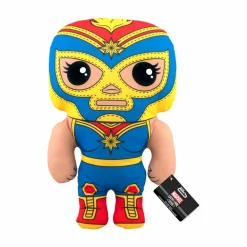 Designer Plush>Marvel : Lucha Libre Edition - La Estrella Cosmica Captain 17” Plush