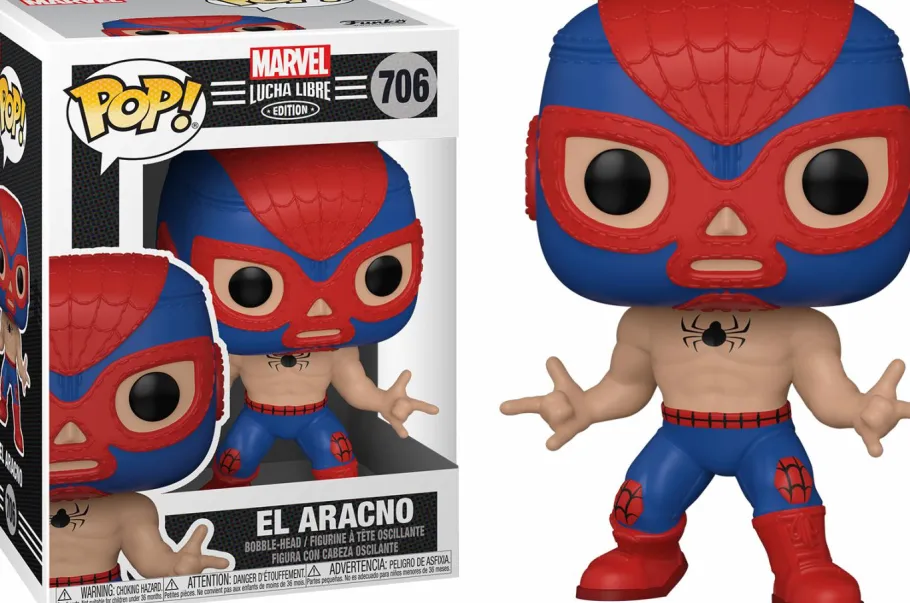 Standard Pop!>Marvel : Lucha Libre Edition - El Aracno Spider-Man Pop! Vinyl Figure