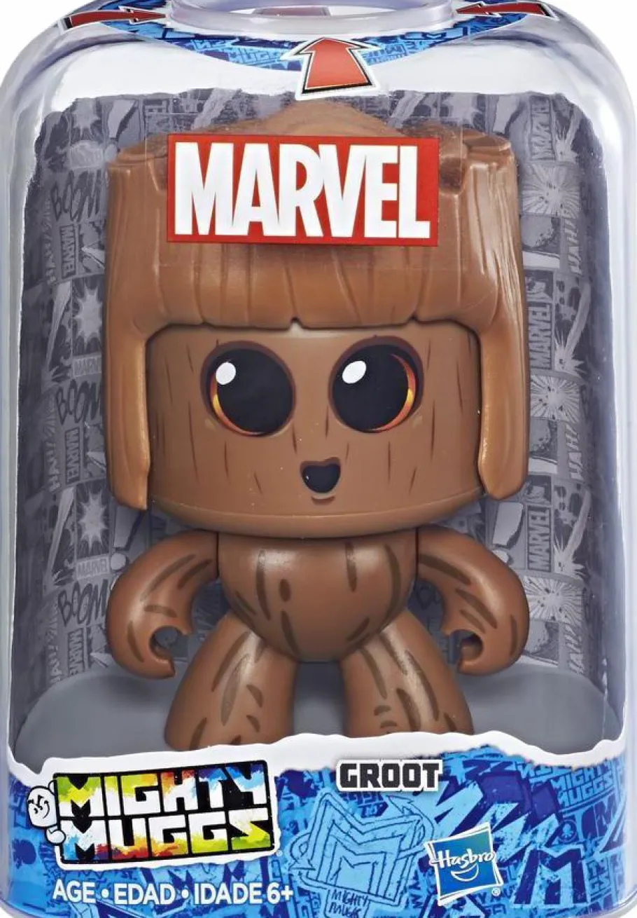 Designer Vinyl>The Avengers Marvel Mighty Muggs - Groot 4” Action Figure