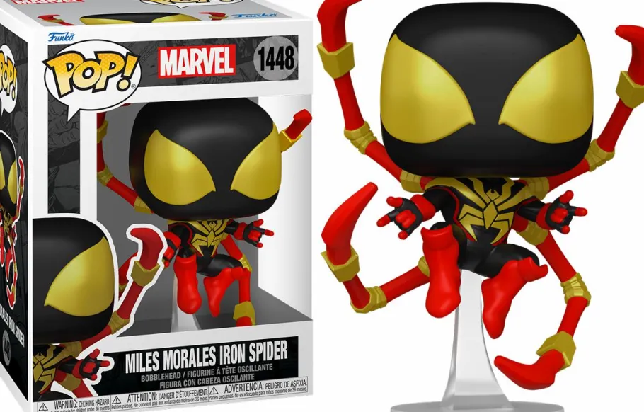 Standard Pop!>Spider-Man Marvel: Comics - Miles Morales Iron Spider Pop! Vinyl Figure