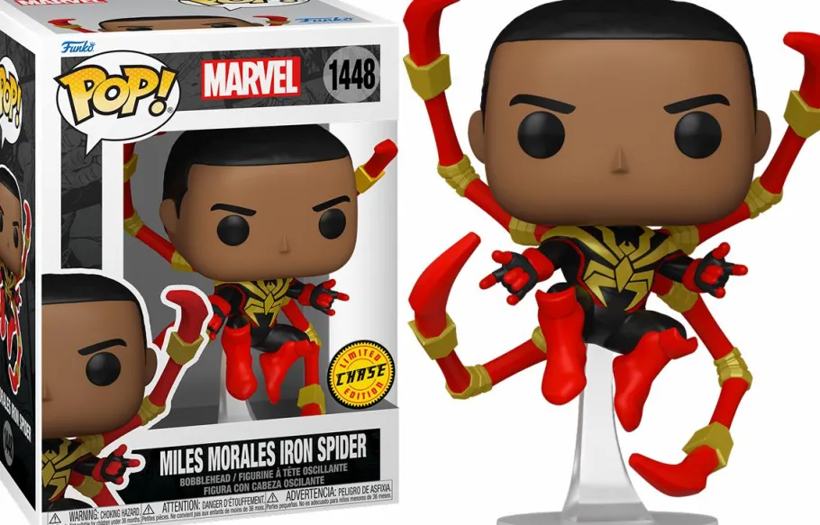 Standard Pop!>Spider-Man Marvel: Comics - Miles Morales Iron Spider Pop! Vinyl Figure