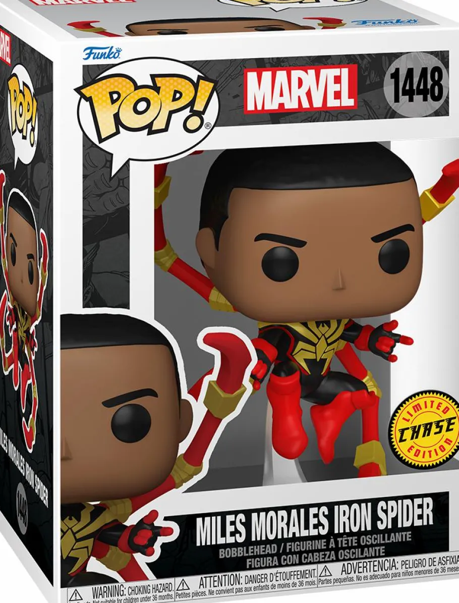 Standard Pop!>Spider-Man Marvel: Comics - Miles Morales Iron Spider Pop! Vinyl Figure
