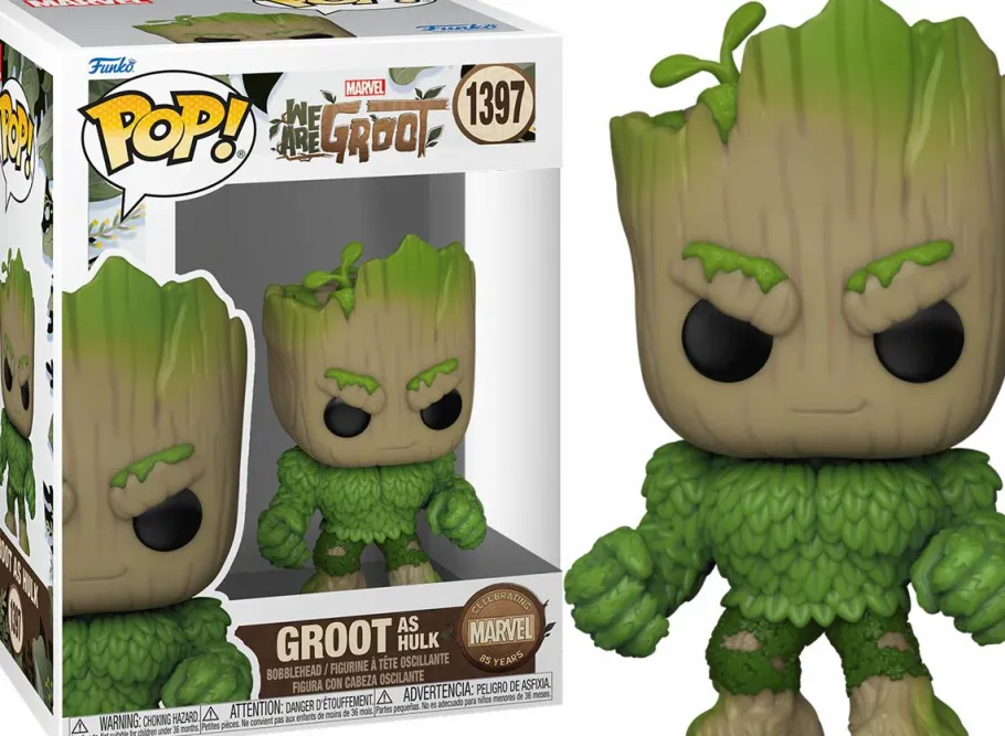 Pop! Bundles>Marvel 85th Anniversary: We Are Groot - Groot to the Rescue Pop! Vinyl Bundle (Set of 6)