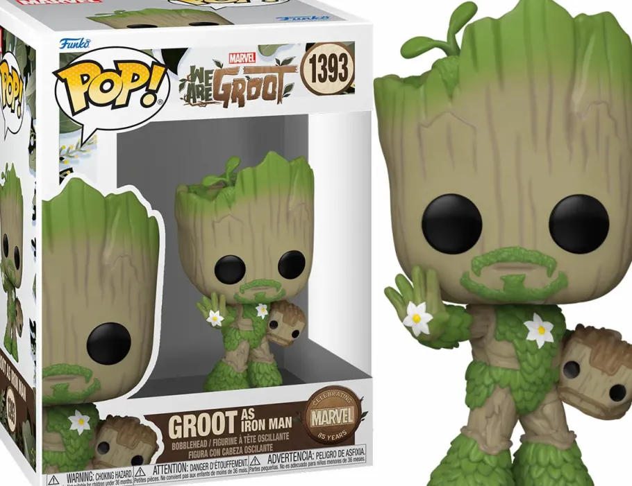 Pop! Bundles>Marvel 85th Anniversary: We Are Groot - Groot to the Rescue Pop! Vinyl Bundle (Set of 6)