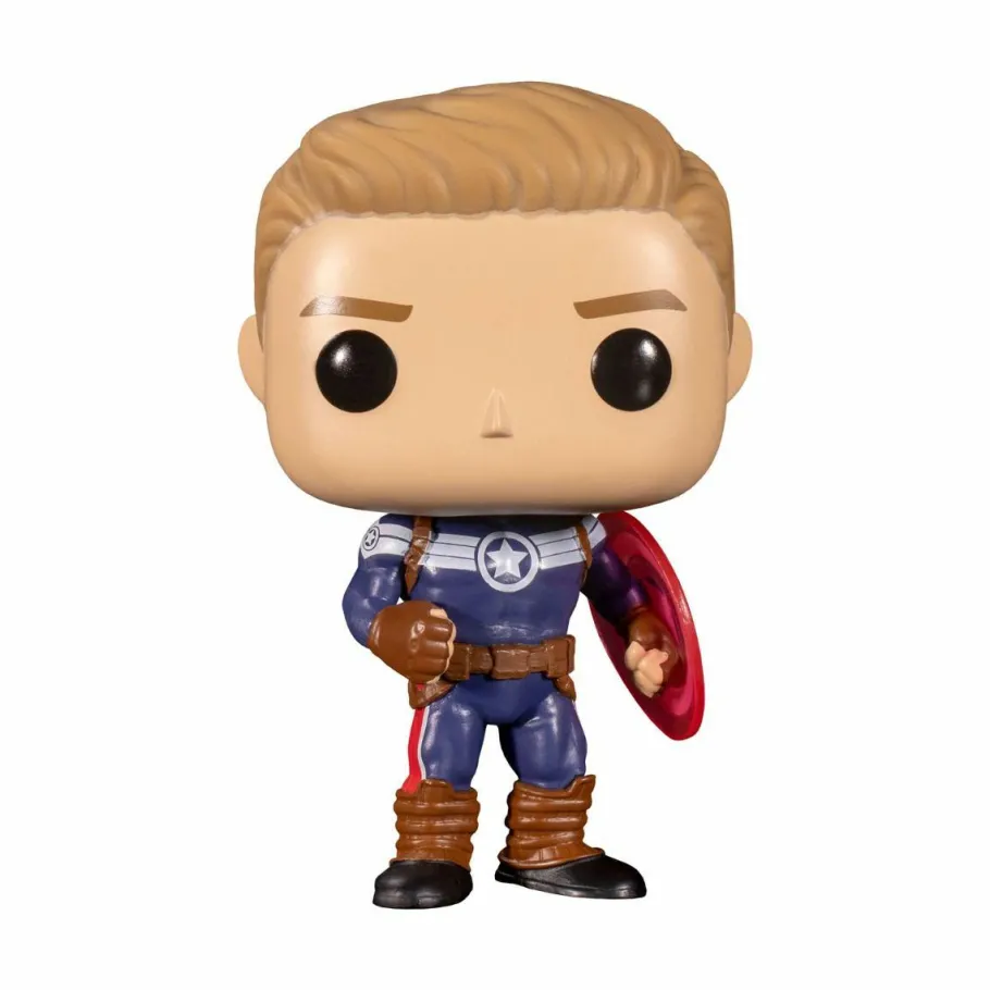 Pop! Deluxe>Captain America Marvel: Year Of The Shield - Through the Ages Pop! Vinyl Figure 5-Pack