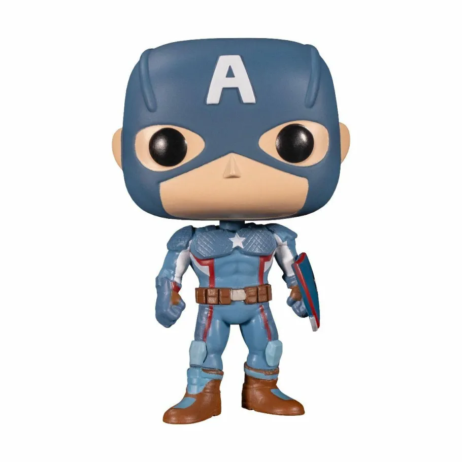 Pop! Deluxe>Captain America Marvel: Year Of The Shield - Through the Ages Pop! Vinyl Figure 5-Pack