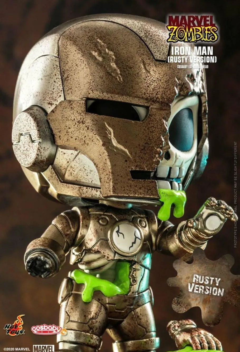 Cosbaby>Iron Man Marvel Zombies - Rusty Cosbaby (S) Hot Toys Figure