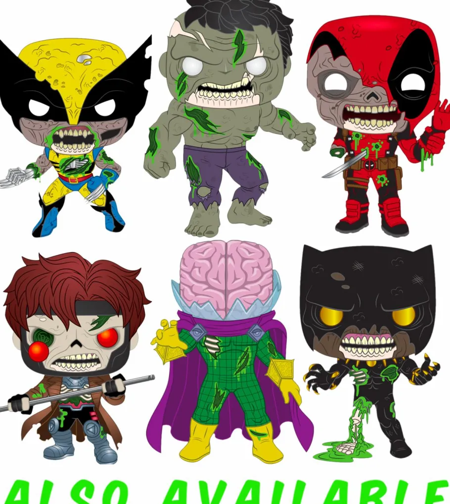 Standard Pop!>Marvel Zombies - Wolverine Zombie Pop! Vinyl Figure