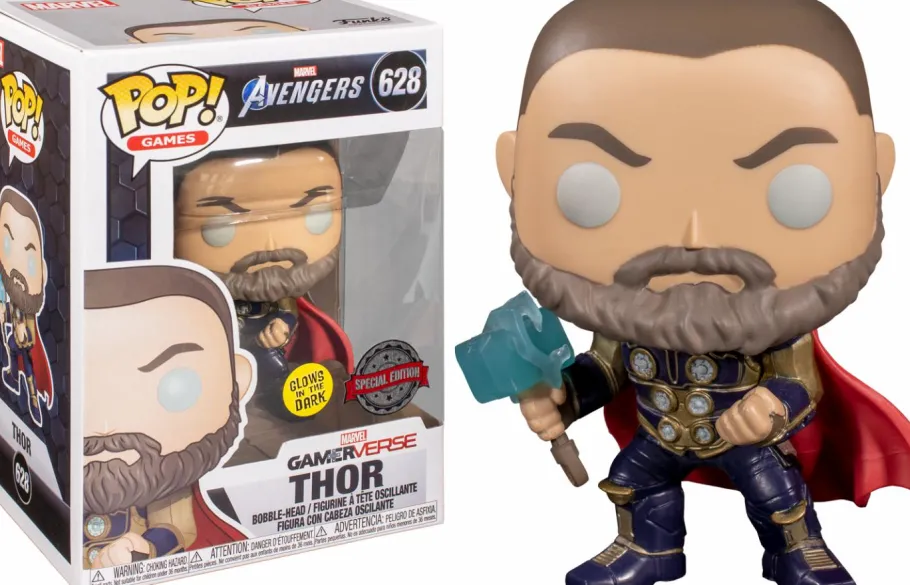 Standard Pop!>The Avengers Marvel’s Avengers (2020) - Thor Glow in the Dark Pop! Vinyl Figure