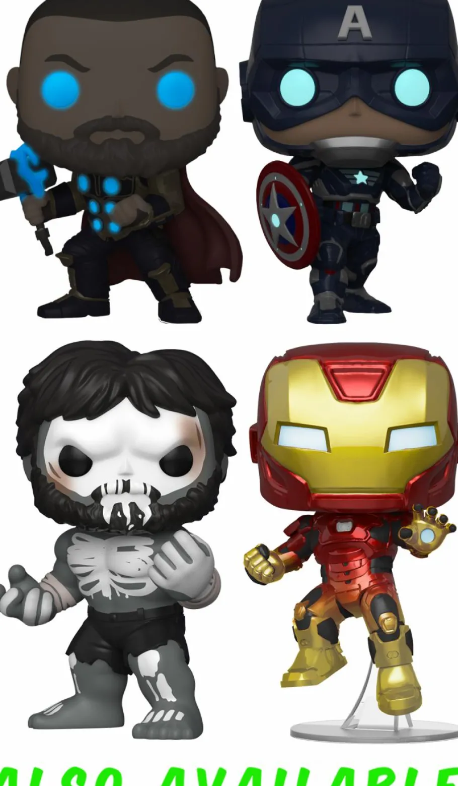 Standard Pop!>The Avengers Marvel’s Avengers (2020) - Thor Glow in the Dark Pop! Vinyl Figure
