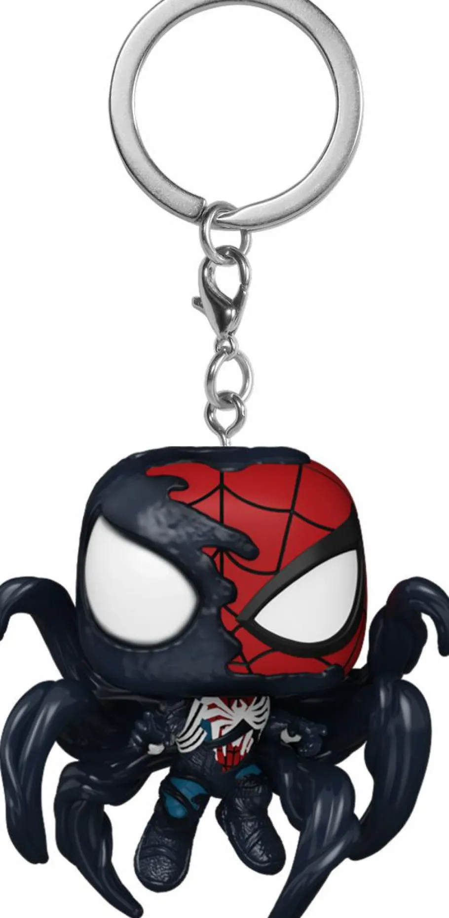 Pop! Keychains>Spider-Man Marvel's 2 - Advanced Suit 2.0 Symbiote Takeover Pocket Pop! Keychain