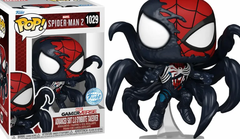 Standard Pop!>Spider-Man Marvel's 2 - Advanced Suit 2.0 Symbiote Takeover Pop! Vinyl Figure