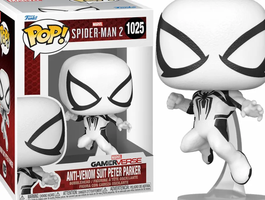 Standard Pop!>Spider-Man Marvel's 2 - Anti-Venom Suit Peter Parker Pop! Vinyl Figure