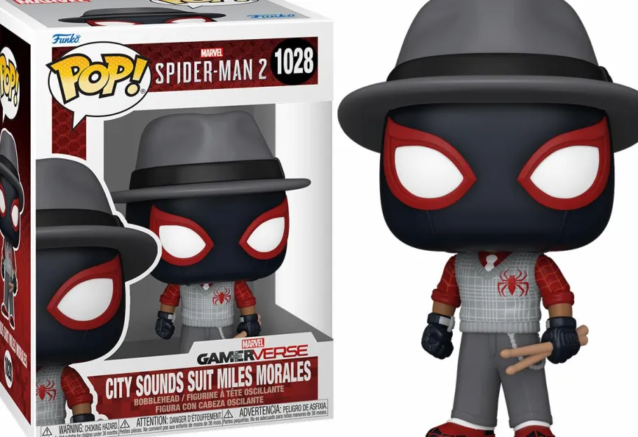 Standard Pop!>Spider-Man Marvel's 2 - City Sounds Suit Miles Morales Pop! Vinyl Figure