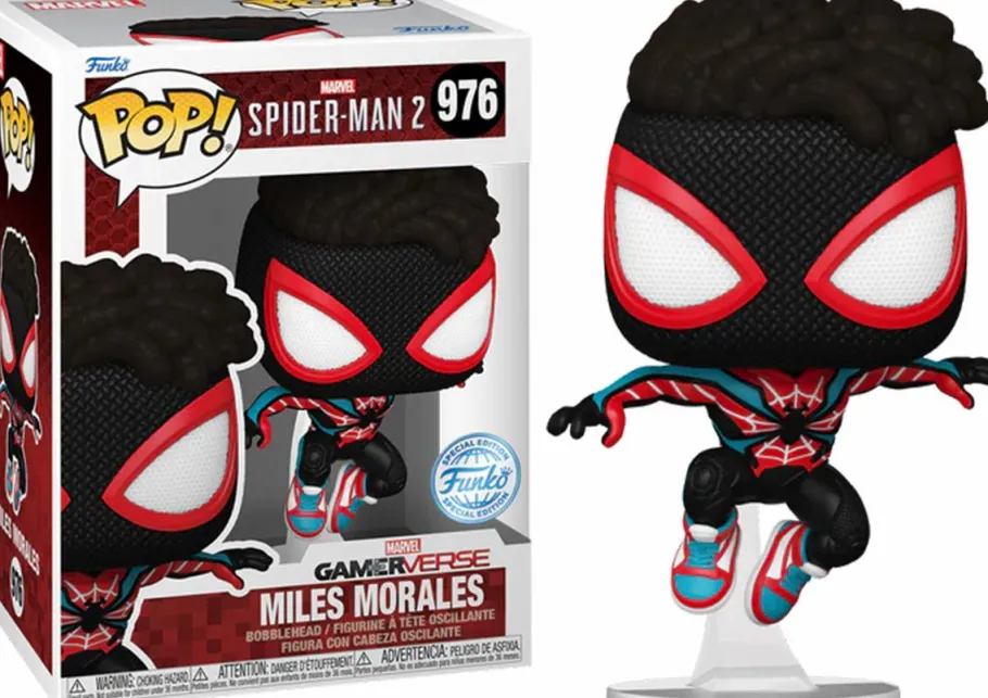 Standard Pop!>Spider-Man Marvel's 2 - Miles Morales (Evolved Suit) Pop! Vinyl Figure