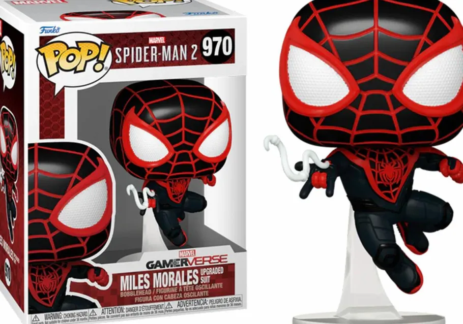 Standard Pop!>Spider-Man Marvel's 2 - Miles Morales (Upgraded Suit) Pop! Vinyl Figure