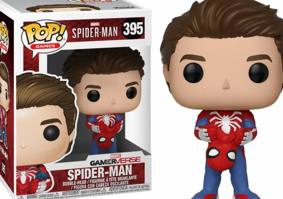 Standard Pop!>Spider-Man Marvel’s (2018) - Unmasked Pop! Vinyl Figure