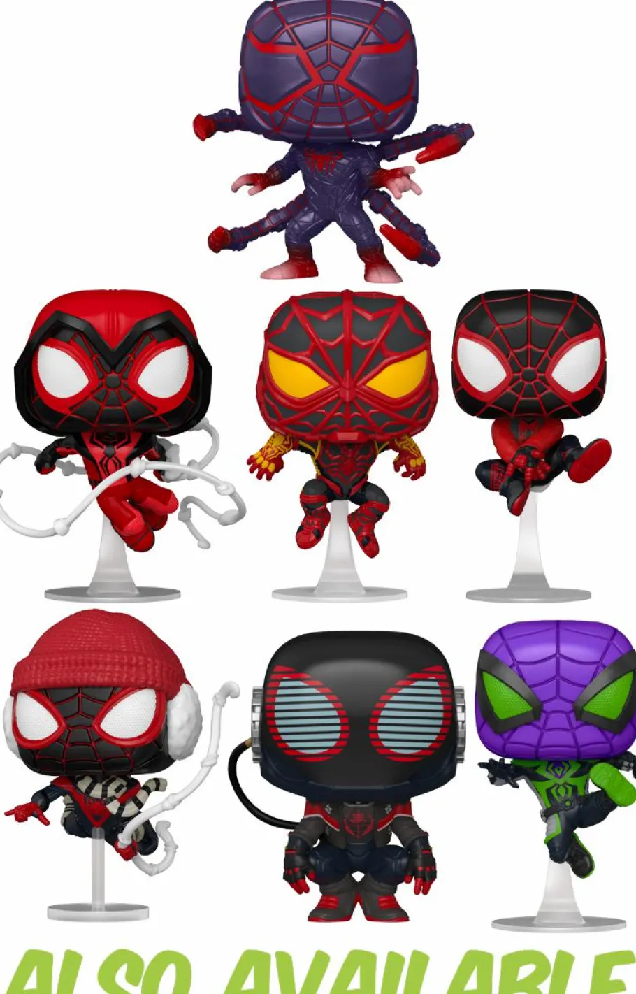 Standard Pop!>Spider-Man Marvel’s : Miles Morales - Miles Morales in Programmable Matter Suit Glow in the Dark Pop! Vinyl Figure