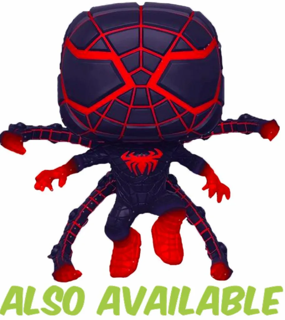Standard Pop!>Spider-Man Marvel’s : Miles Morales - Miles Morales in Programmable Matter Suit Glow in the Dark Pop! Vinyl Figure