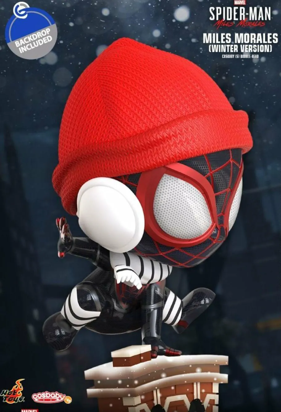 Cosbaby>Spider-Man Marvel’s : Miles Morales - Miles Morales Winter Cosbaby (S) Hot Toys Figure