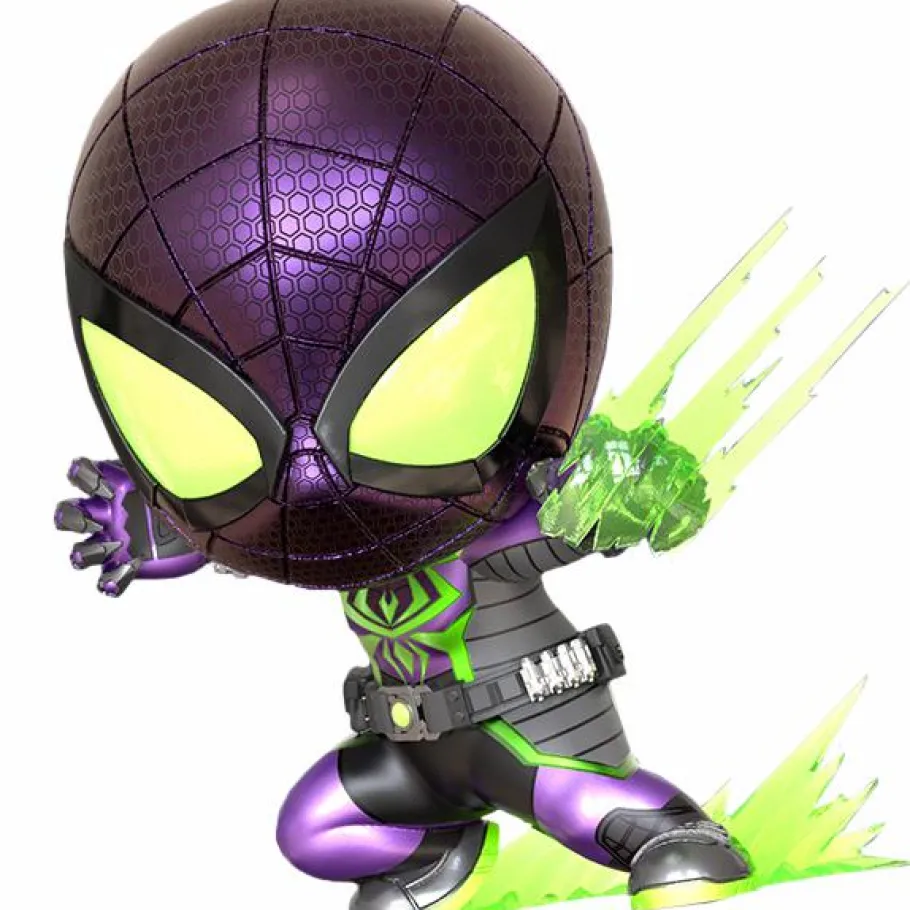 Cosbaby>Spider-Man Marvel’s : Miles Morales - Miles Morales Purple Reign Suit Cosbaby (S) Hot Toys Figure