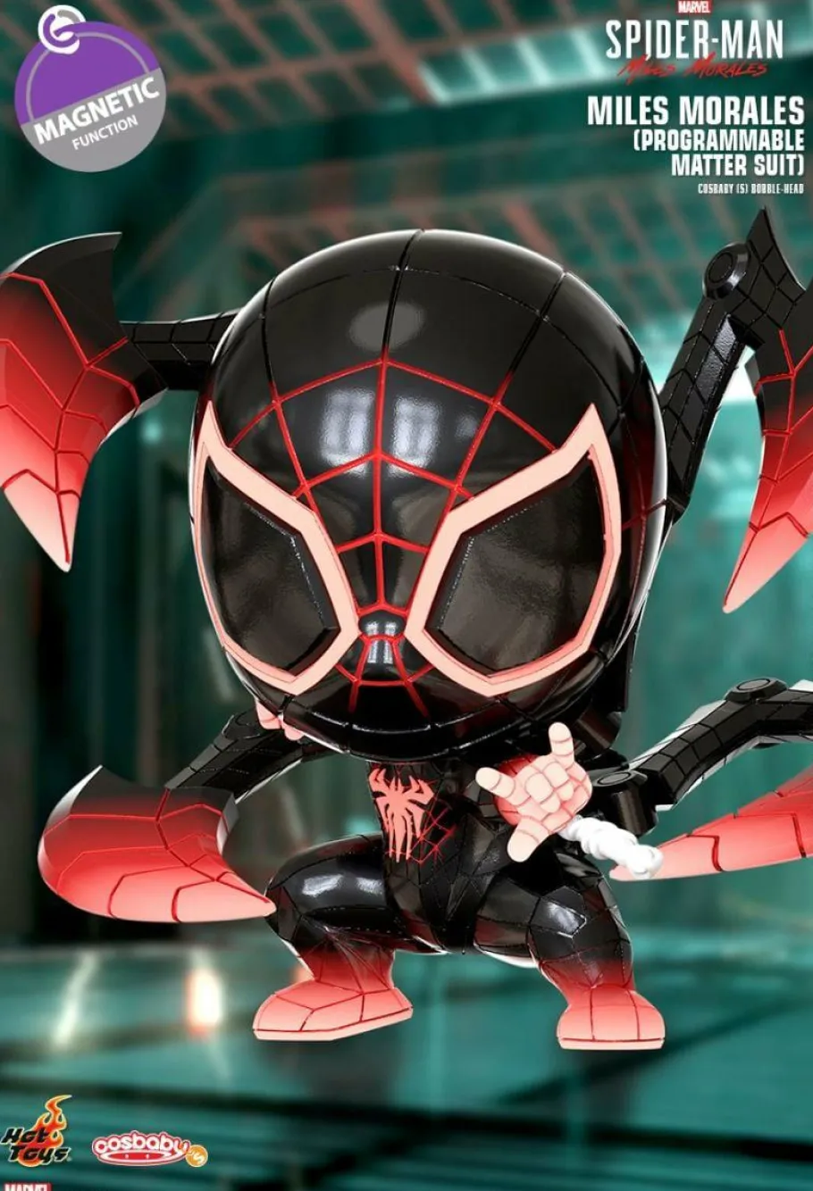 Cosbaby>Spider-Man Marvel’s : Miles Morales - Miles Morales Programmable Matter Suit Cosbaby (S) Hot Toys Figure