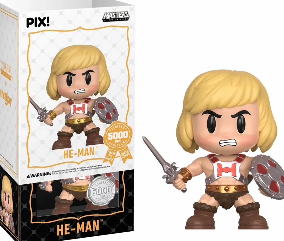 Designer Vinyl>Masters of the Universe - He-Man Pix! Vinyl Figure (with Faker CHASE & He-Man Slime Super CHASE)