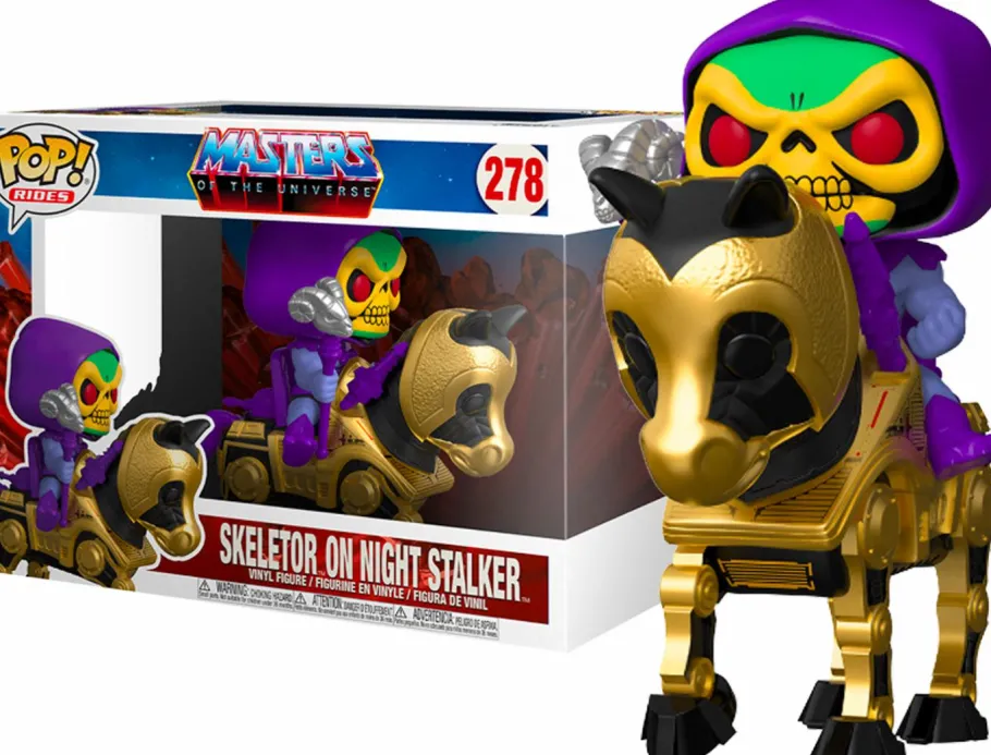 Pop! Rides & Town>Masters of the Universe - Skeletor with Night Stalker Pop! Rides Vinyl Figure