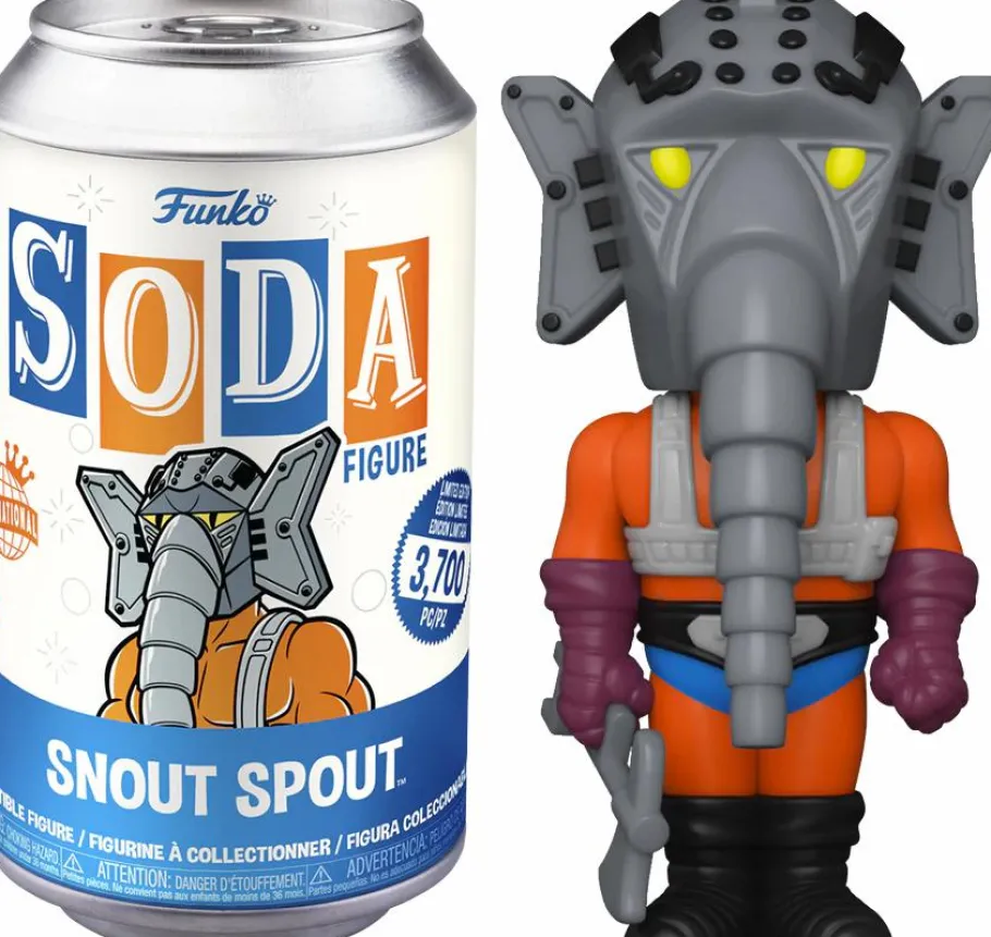 Designer Vinyl>Masters of the Universe - Snout Spout Vinyl SODA Figure in Collector Can (International Edition)