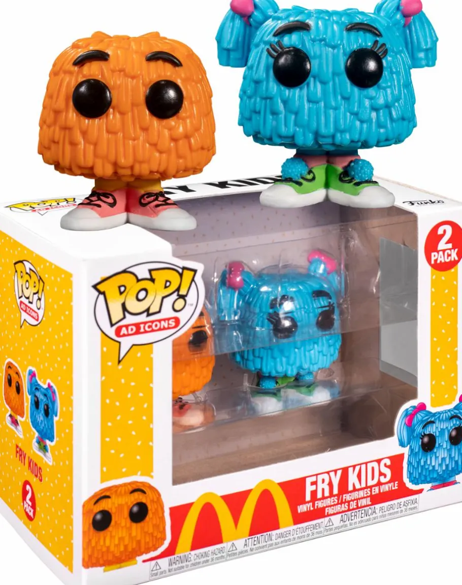 Standard Pop!>McDonalds McDonald’s - Fry Kids Orange & Blue Pop! Vinyl Figure 2-Pack