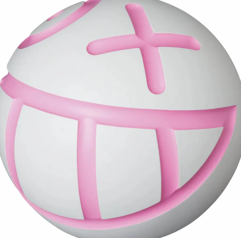 Designer Vinyl>Medicom Toys Medicom - VCD x Andre Ball W Size White Vinyl Collectable Doll Vinyl Figure