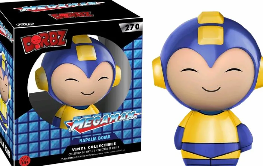 Designer Vinyl>Megaman Mega Man - Napalm Bomb Dorbz Vinyl Figure (RS)