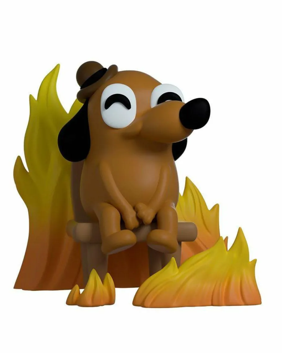 Designer Vinyl>Meme - This is Fine 3.5" Vinyl Figure
