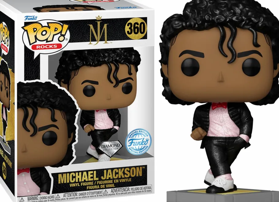 Standard Pop!>Michael Jackson - (Billie Jean) Diamond Glitter Pop! Vinyl Figure