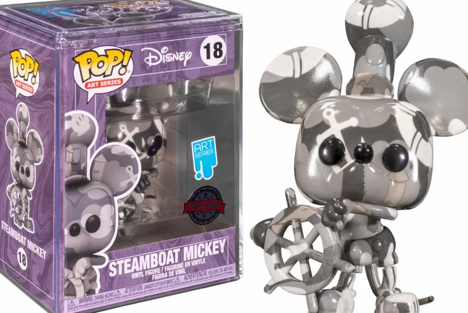 Pop! Bundles>Mickey Mouse - Artist Series Pop! Vinyl Bundle with Pop! Protector (Set of 5)