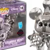Pop! Deluxe>Mickey Mouse - Steamboat Willie Artist Series Pop! Vinyl Figure with Pop! Protector