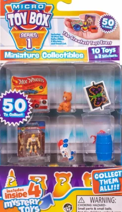 Blind Box>World's Smallest Micro Toy Box - Miniature Collectibles Series 1 (10 Pieces)