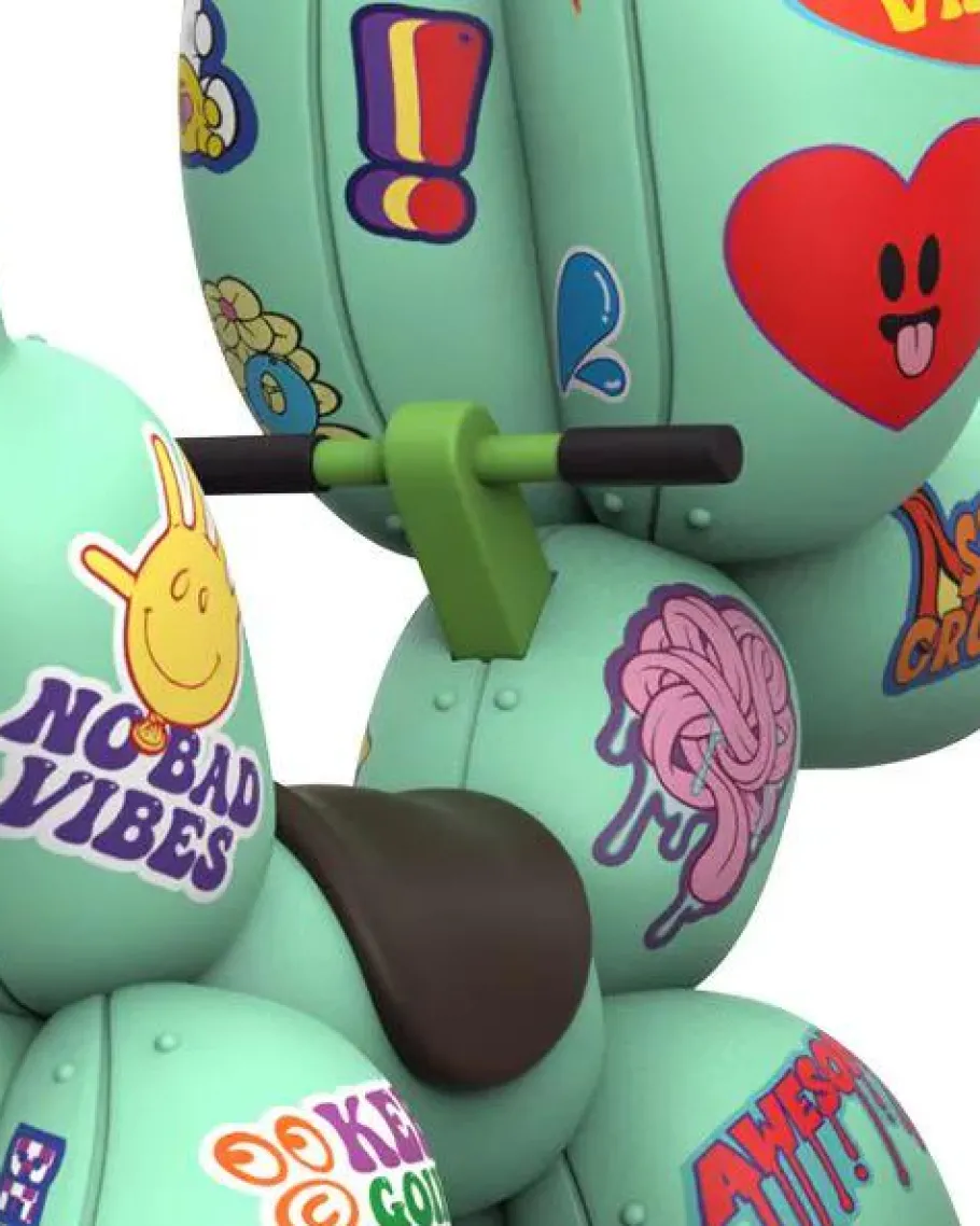 Designer Vinyl>Mighty Jaxx Originals Mighty Jaxx - Mr. Twisty (Vandalized Edition) 9" Vinyl Figure by Jason Freeny