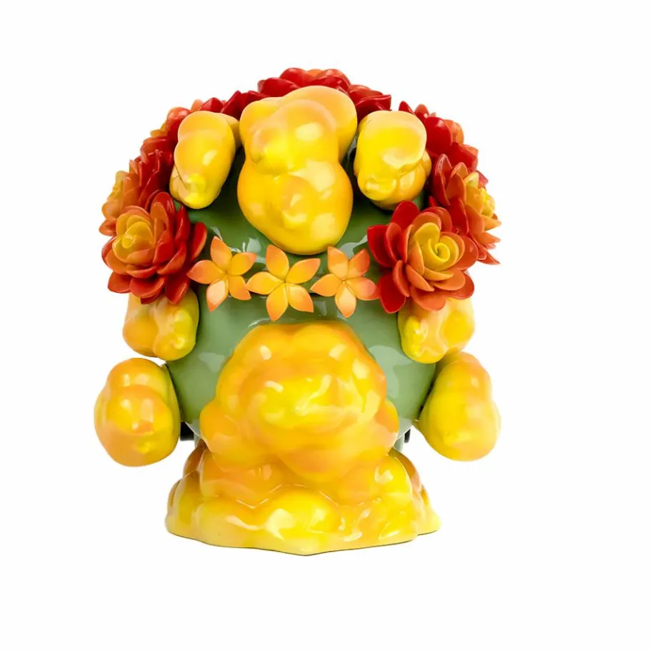 Designer Vinyl>Mighty Jaxx Originals Mighty Jaxx - The Smoke Calavera 7" Porcelain Incense Chamber by Butch Locsin