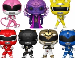 Pop! Bundles>Power Rangers Mighty Morphin : The Movie (1995) - The Power Is On Pop! Vinyl Bundle (Set of 7)