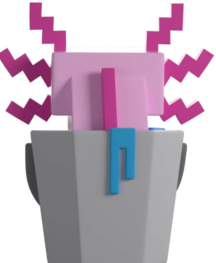 Designer Vinyl>Minecraft - Axolotl 4" Vinyl Figure