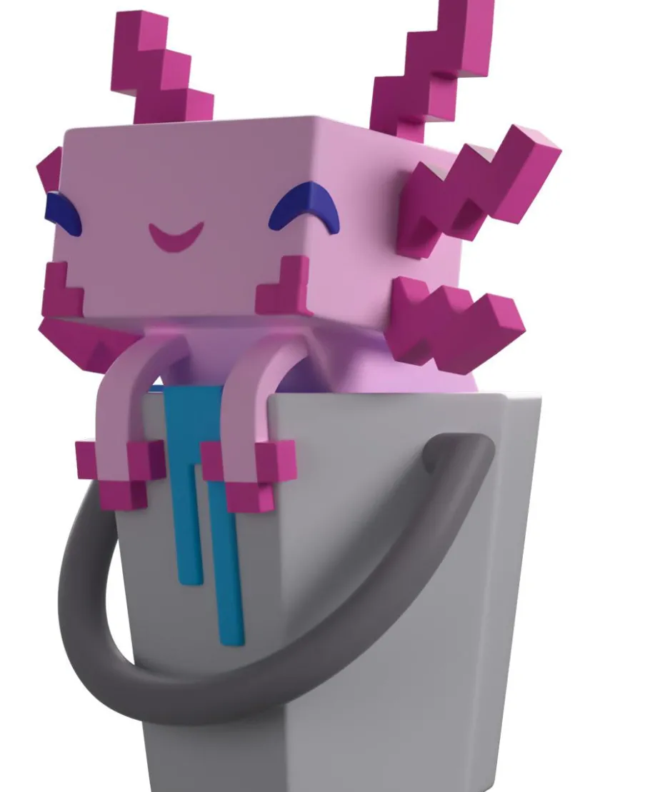 Designer Vinyl>Minecraft - Axolotl 4" Vinyl Figure