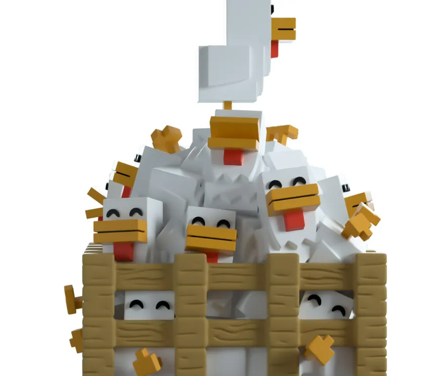 Designer Vinyl>Minecraft - Chickens 3.5" Vinyl Figure
