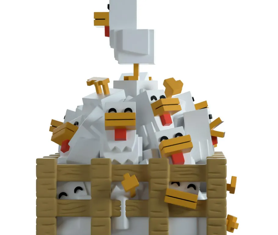 Designer Vinyl>Minecraft - Chickens 3.5" Vinyl Figure
