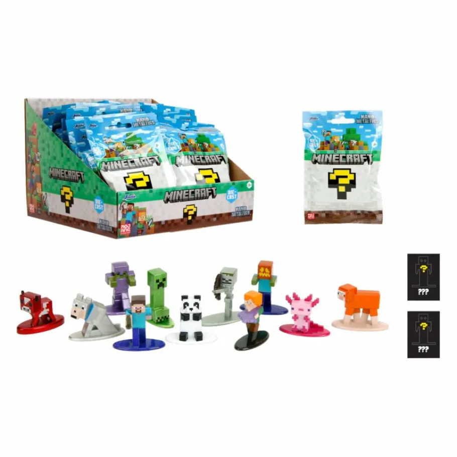 Die-Cast Figures>Minecraft - Nano Metalfigs Wave 05 Blind Bag Die-Cast Figure (Single Unit)