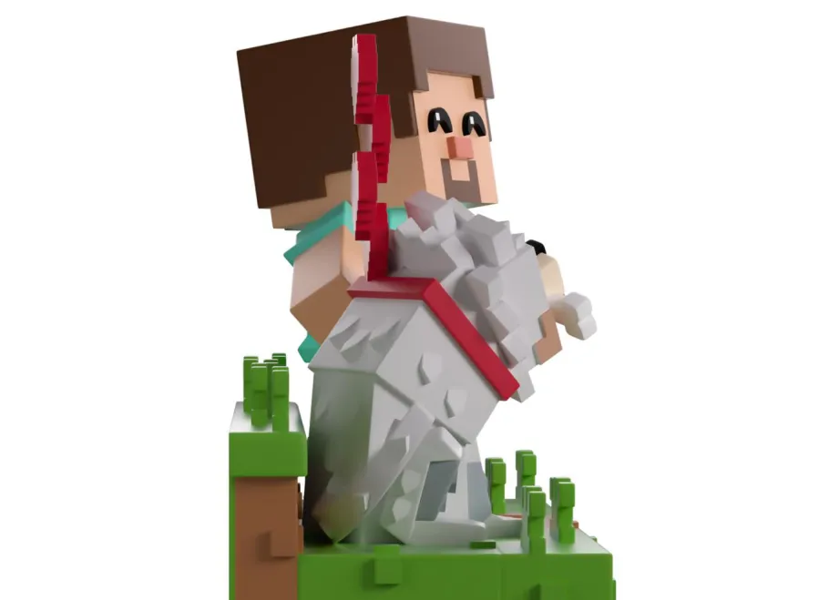 Designer Vinyl>Minecraft - Taming A Wolf 5" Vinyl Figure Diorama