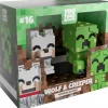 Designer Vinyl>Minecraft - Wolf and Creeper Monitor Buddiez 2.5" Vinyl Figure 2-Pack
