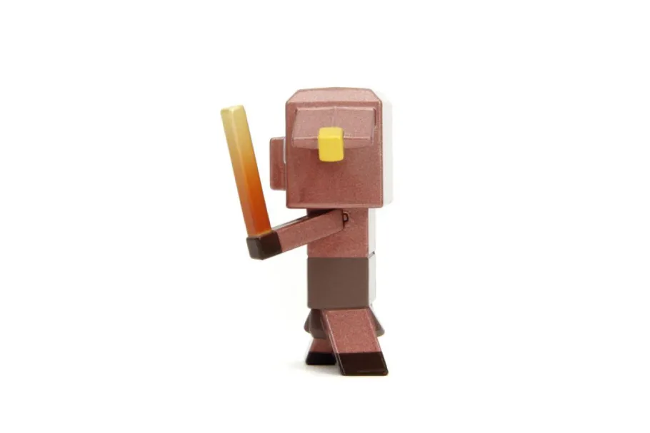 Die-Cast Figures>Minecraft Legends - Hero Ranger, Zombie, Piglin Blaze Runt & Piglin Mace Runt Metalfigs 2.5" Die-Cast Figure 4-Pack