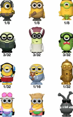 Blind Box>Minions - Bitty Pop! Blind Bag Vinyl Figure (Display of 32 Units)